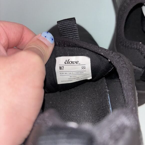 Clove Nursing Healthcare Athletic Shoes Sneakers Women’s Size 7 CL007 Black - Picture 9 of 9